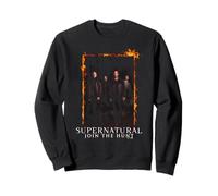 Supernatural Sam Dean Fire Door Sudadera