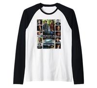 Supernatural Sam Dean Squares Camiseta Manga Raglan