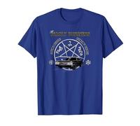 Supernatural Saving People and Hunting Camiseta, Hombre, Azul Real, 3XL