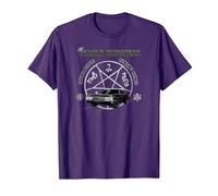 Supernatural Saving People and Hunting Camiseta, Hombre, Morado, S