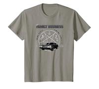 Supernatural Saving People and Hunting Camiseta, Niños, Pizarra, 8 años
