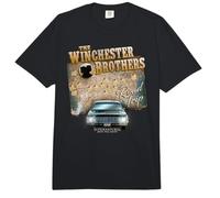 Supernatural Winchester Brothers Road Trip Comfort Colors Adult Heavyweight T-Shirt