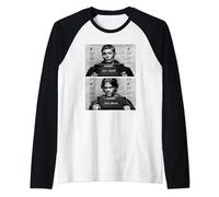 Supernatural Winchester Mugshots Camiseta Manga Raglan
