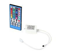 SUPERNIGHT Control Remoto IR de 40 Teclas para Tira LED RGBW/RGBWW - Controlador para Tiras de 5 M SMD 5050 - Cambio de Color - DC 12 V