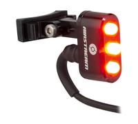 Supernova Luz tra. Airstream 2 Tail Light2 LED c. mont. tija sillín aprob. StVZO negro tija de sillín