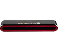 Supernova Luz trasera M99 Tail Light 2 E-Bike 12 V con aprobación StVZO negro one_size