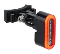 Supernova Luz trasera TL3 Mini LED p. montaje en la tija de sillín c. apr. StVZO negro one_size