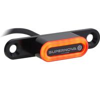 Supernova Luz trasera TL3 Mini LED p. montaje en portaequipajes c. aprob. StVZO negro one_size