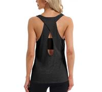 Superora Mujer Camisas sin Mangas Deportivas Camisetas Fitness Yoga Tops Deportes Espalda Abierta