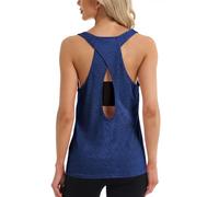 Superora Mujer Camisas sin Mangas Deportivas Camisetas Fitness Yoga Tops Deportes Espalda Abierta