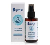 Superox Limpiador de párpados y pestañas, alivio rápido de la irritación, estimulantes y blefaritis, spray ácido hipoclórico suave, 100 ml