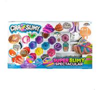 Superpack 14 botes de slime con accesorios cra-z-slimy