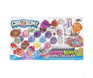 Superpack 14 botes de slime con accesorios Cra-Z-Slimy