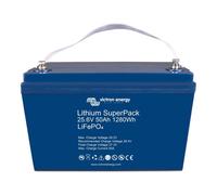 SuperPack de litio de 25,6 V/50 Ah (M8)