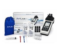 SuperPack Probador Electrónico - Fotómetro Water ID PoolLab 2.0 + Kit de recarga + cuenco de repuesto