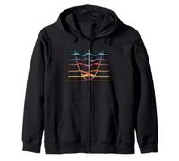 Superposición de Ondas Física Ondas Astrofísica Físico Sudadera con Capucha