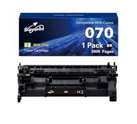 Superprint 070 - Cartucho de tóner con chip, compatible con Canon 070 070H, color negro para i-SENSYS LBP243dw LBP246dw MF461dw MF465dw MF463dw (070, 3000 páginas)