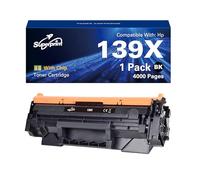 Superprint 139X - Tóner negro (con chip) compatible con impresoras HP 139A W1390A para impresora Laserjet Pro 3002dn 3002dw, MFP 3102fdn 3102fdw (jumbo, 4000 páginas)