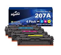 Superprint 207A - Cartucho de tóner para HP Color Laserjet Pro M255dw MFP M282nw M283cdw M283cdw M283fdw W2210A W2211A W2213A W2212A 207X (estándar)