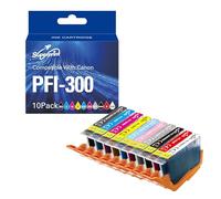 Superprint Cartucho de tinta compatible con Canon PFI-300 Ink Cartridges