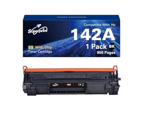 Superprint - Cartucho de tóner de 142 A, compatible con HP 142 A, W1420 A, 142 x W1420X, para impresora Laserjet M110 W, MFP M140 W, M140 W, estándar