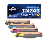 Superprint Cartuchos de tóner compatibles con Brother TN243 (4 unidades)
