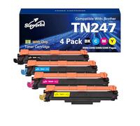 Superprint Cartuchos de tóner compatibles con Brother TN247, 4 unidades