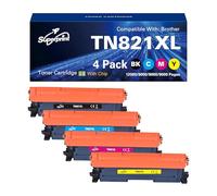 Superprint Cartuchos de tóner compatibles con Brother TN821XL (4 unidades)