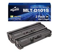 Superprint Cartuchos de tóner compatibles con Samsung MLT-D101S (2 unidades)