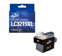 Superprint LC3219XL Cartuchos compatibles con Brother LC3219 LC3217 Ink Cartridge MFC-J6930DW MFC-J6530DW MFC-J6935DW MFC-J5730DW MFC-5330DW MFC-J5930DW MFC-J5335DW Impresora (Negro)