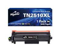 Superprint TN2510XL Cartucho de tóner compatible con Brother TN-2510 TN-2510XL tóner negro para HL-L2400DW HL-L2865DW DCP-L2620DW DCP-L2660DW MFC-L2800DW Serie (1 paquete, 6000 páginas)