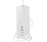 SuperRollo Enrolladora de correa eléctrica GW70, montada en superficie plana, incluye sensor solar y temporizador, accionamiento por persiana enrollable, persianas enrollables de hasta 30 kg, SR10070