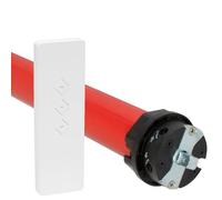 superrollo RM10MMB - Motor de persiana enrollable (SW60, 10 Nm), incluye mando a distancia, motor tubular con mando a distancia, hasta 3,5 m² de superficie de persiana (persiana máx. 20 kg), juego