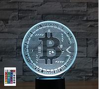 SUPERRUIDALONG Bitcoin 3D Control remoto 16 colores luces de noche ilusión acrílico LED lámpara de mesa dormitorio escritorio decoración cumpleaños regalo juguete para niños