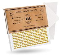 SUPERSCANDI 5 Piezas Paños de Cocina - 100% Biodegradables y Compostables | Trapos de Cocina Reutilizables, Aptos para Alimentos y Sin Plástico | Bayetas para Todas Las Superficies, Luna Amarilla