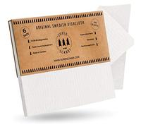 SUPERSCANDI 6 Piezas Paños de Cocina - 100% Biodegradables y Compostables | Trapos de Cocina Reutilizables, Aptos para Alimentos y Sin Plástico | Bayetas para Todas las Superficies, Blanco