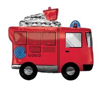 SuperShape P35 - Globo de bomberos (66 x 55 cm)