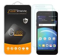 Supershieldz - Protector de Pantalla de Cristal Templado para LG Phoenix 4, antiarañazos, sin Burbujas, 2 Unidades