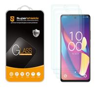 Supershieldz Protector de pantalla de vidrio templado diseñado para TCL 50 XL 5G, antiarañazos, sin burbujas (3 unidades)