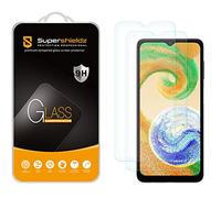 Supershieldz - Protector de pantalla de vidrio templado para Samsung Galaxy A04s, antiarañazos, sin burbujas