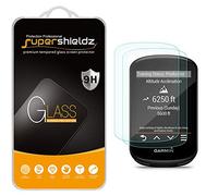 Supershieldz - Protector de Pantalla para Garmin Edge 530 y Edge 830 (Vidrio Templado, 0,33 mm, antiarañazos, sin Burbujas)