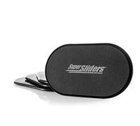 SuperSliders 4764095N - Paquete de 4 mudanzas Reutilizables para moquetas, Color Negro