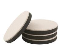 supersliders reutilizable muebles deslizadores de fieltro para superficies duras (4 piezas) - 2 - 1/2 "x 9, Rectángulo supersliders, beige, 4713395K