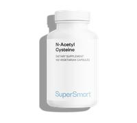 Supersmart N-ACETIL CISTEÍNA (NAC) (N-ACETYL CYSTEINE) 100 cápsulas