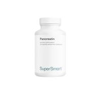 SuperSmart - Pancreatin - Complemento Alimenticio - Enzimas Digestivas - Pancreatina - Promueve la Digestión y Mejora la Absorción de Nutrientes para el Cuerpo - Sin OGM - 120 Cápsulas