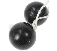 SEVEN CREATIONS SUPERSOFT BOLAS ORGASMICAS NEGRO