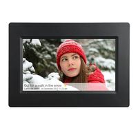 Supersonic SC-7107W - Marco de fotos inteligente de 7 pulgadas, pantalla táctil IPS con memoria de 8 GB, WiFi, control de aplicaciones, menús multilingües y rotación automática. Muestra, comparte y