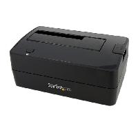 StarTech.com Estación de Conexión Dock USB 3.0 para Discos Duros HDD SATA de 2,5" y 3,5" pulgadas ( SATDOCKU3S )