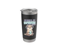 Superstar Vibes Educación Nutria Maestro Necesidades Vaso térmico de acero inoxidable de doble pared