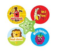 Sticker Solutions de Scratch 'n Sniff - Pegatinas de recompensa (Pack de 125)